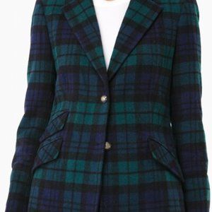 Tuckernuck Blackwatch Plaid Wool Hawthorne Blazer Size XS NWOT
